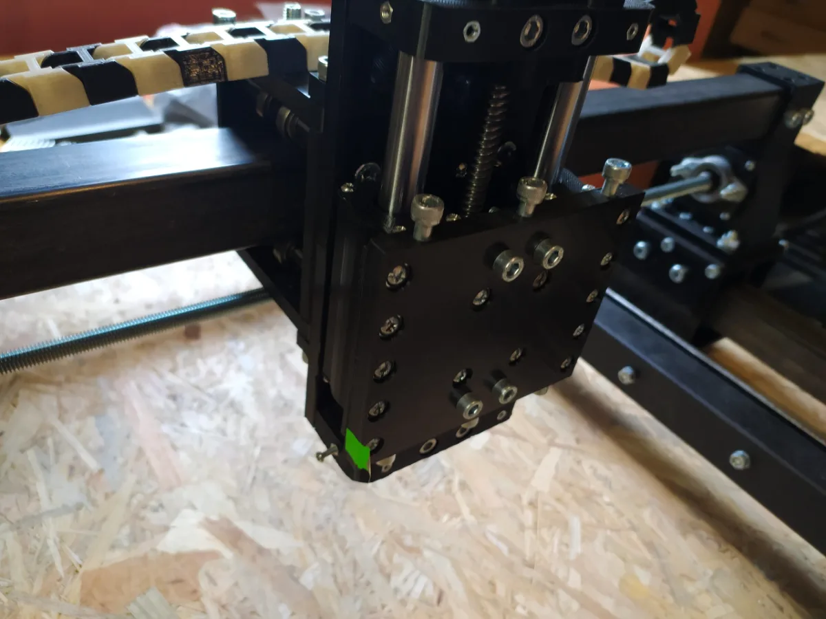 Wydruk 3D – oś Z do maszyny CNC